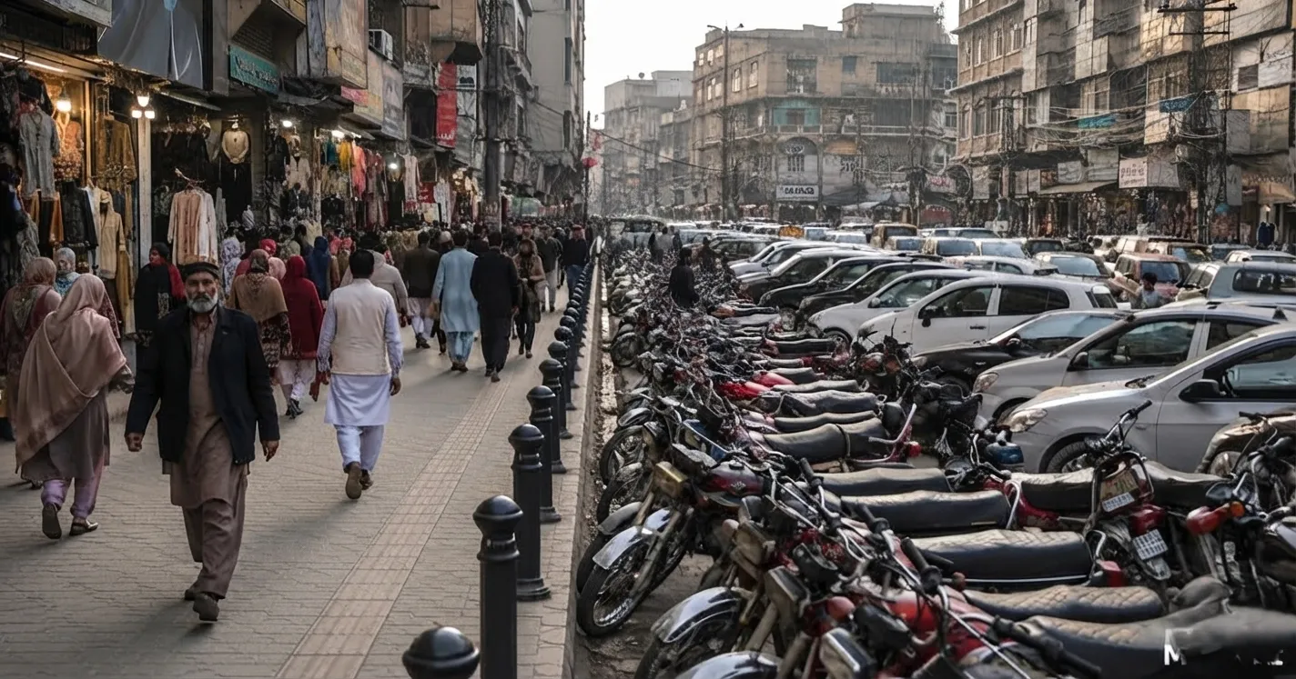 Raja Bazaar Parking Crisis Deepens as Rawalpindi Plans Rs3 Billion Multi-Storey Parking Plaza