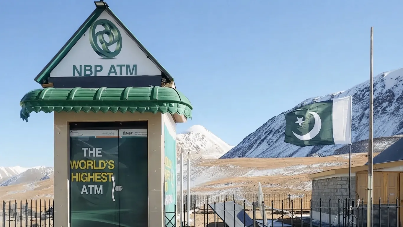 The World's Highest ATM Is in Pakistan