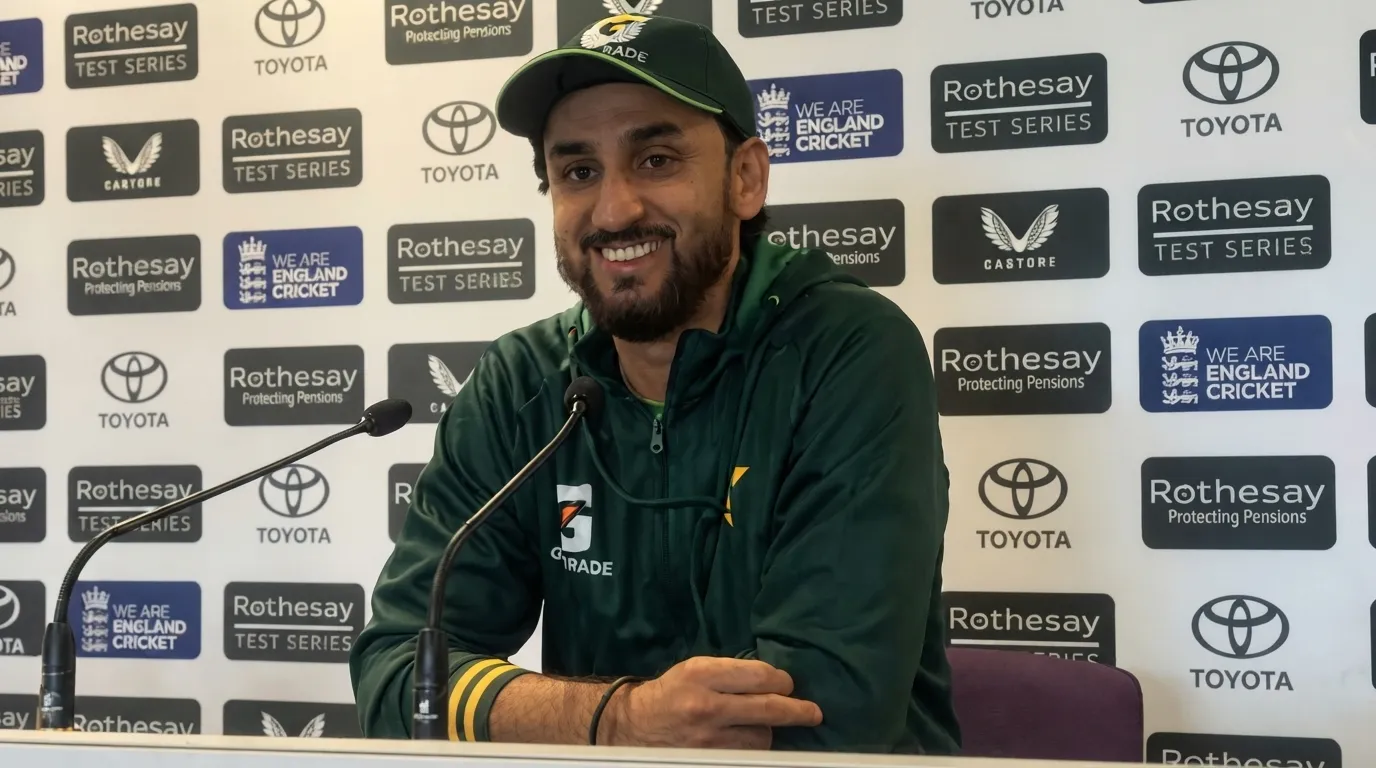 Salman Ali Agha Jokes About Handing Captaincy Back to Babar Azam After England Defeat