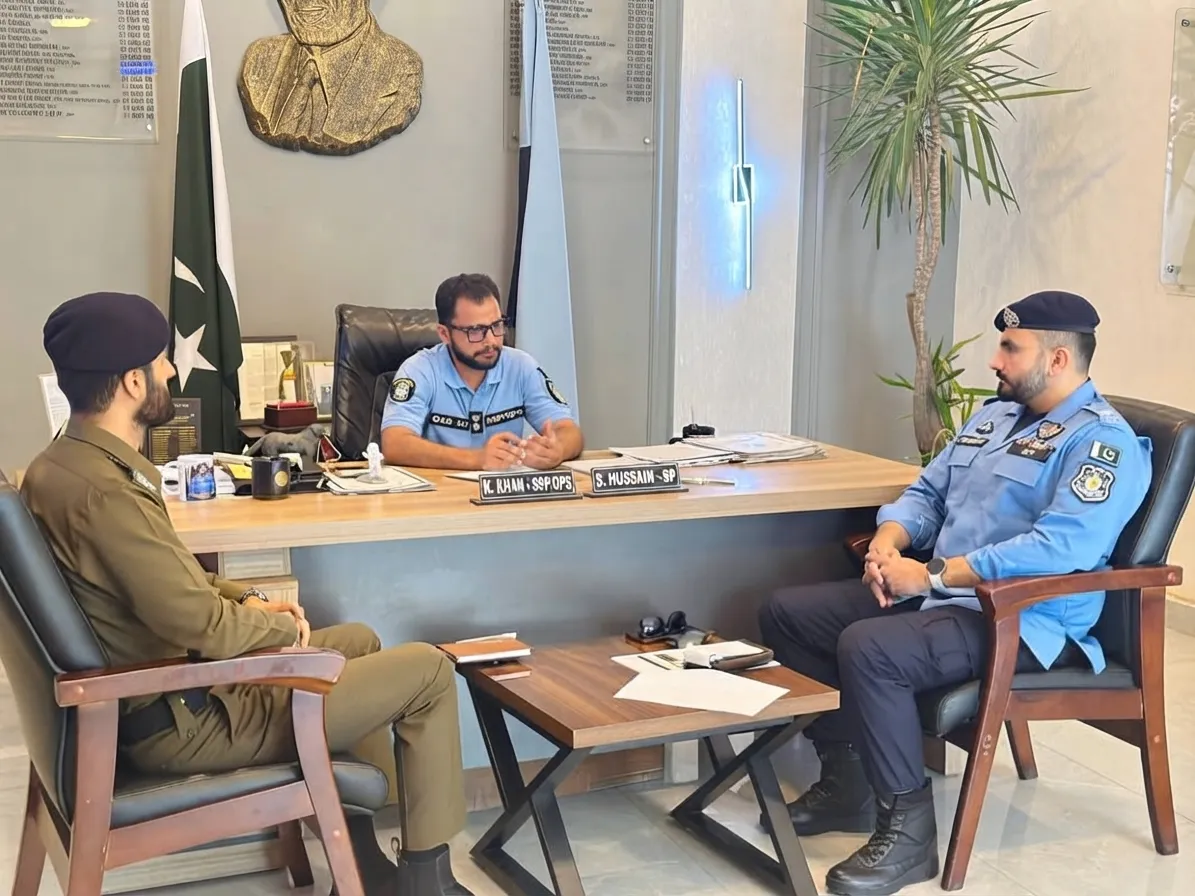 Capt. (Retd.) Shehryar Khan Takes Charge as SSP Security/Administration Islamabad