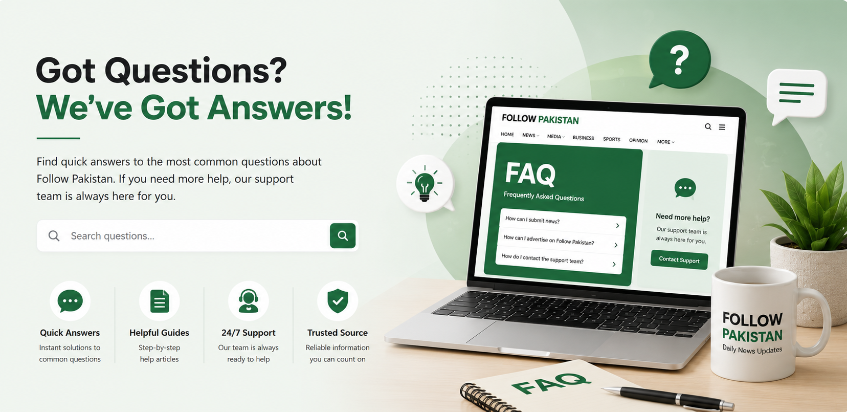 FAQ illustration